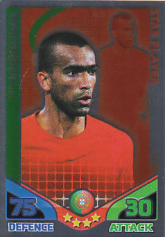 Jose Bosingwa Portugal 2010 World Cup Match Attax Star Player #185